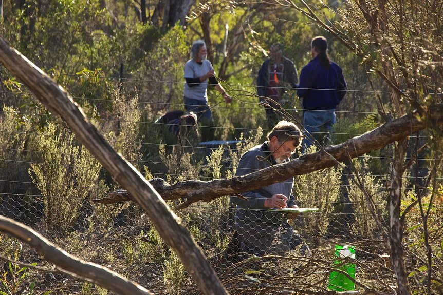 Volunteers at Kooyoora State Park