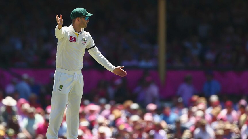 Michael Clarke is battling a back complaint as he tries to make the squad for the fourth Test.