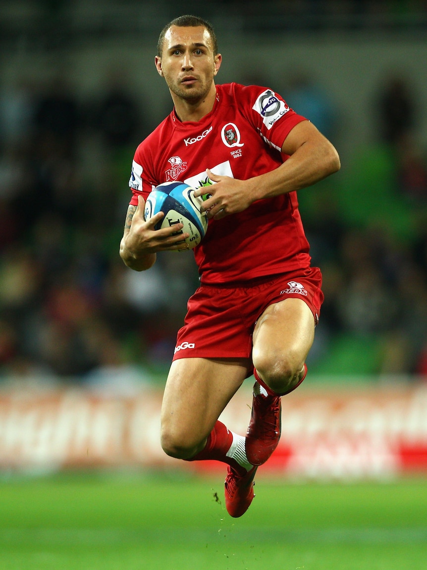 Knee injury ... Quade Cooper