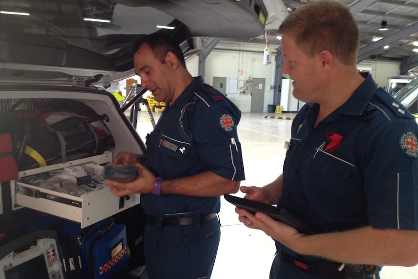 Indigenous paramedic Robert Blackley