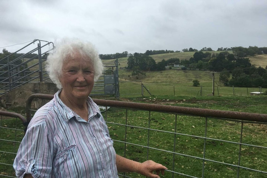 2017 OAM recipient Jean Evans on her Upper Sturt property.