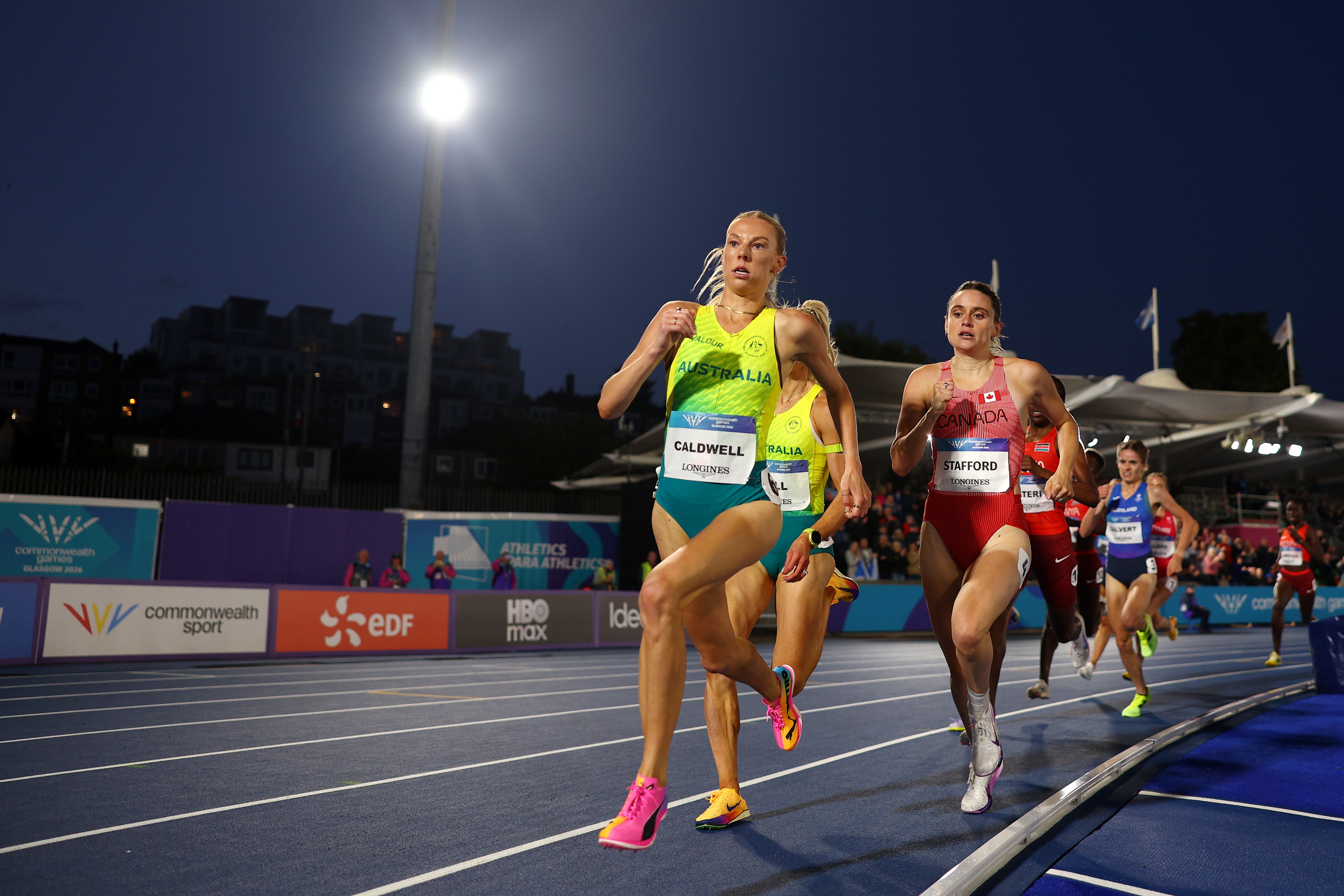 Aussie Mile Queens Conquer Glasgow: Caldwell, Hull, Hollingsworth Seal Historic Clean Sweep