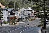 Lorne streets deserted after bushfires
