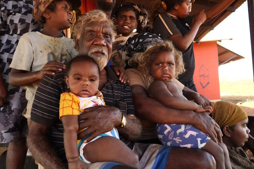 Eddie and Lotti Robertson with some of their extended family