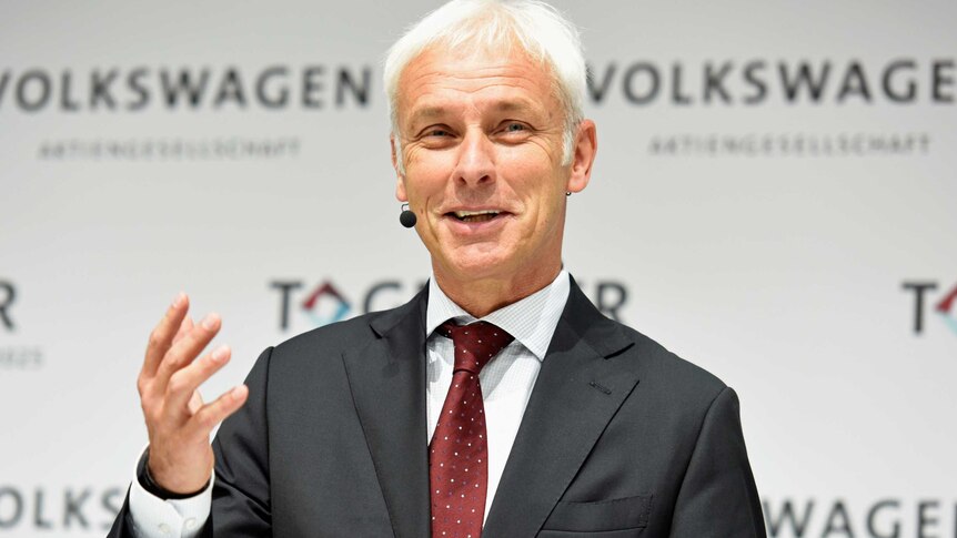 Volkswagen CEO Matthias Mueller