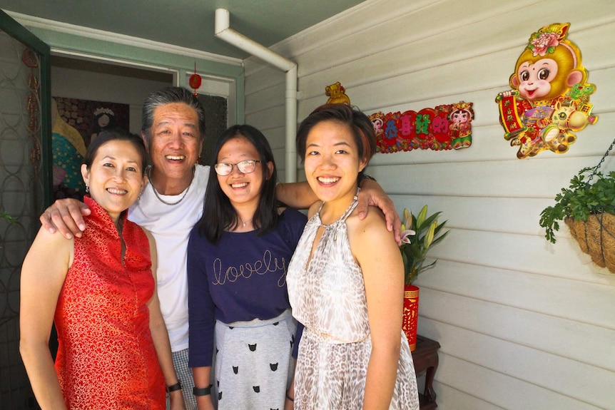 Lai family of Bendigo celebrate Chinese New Year