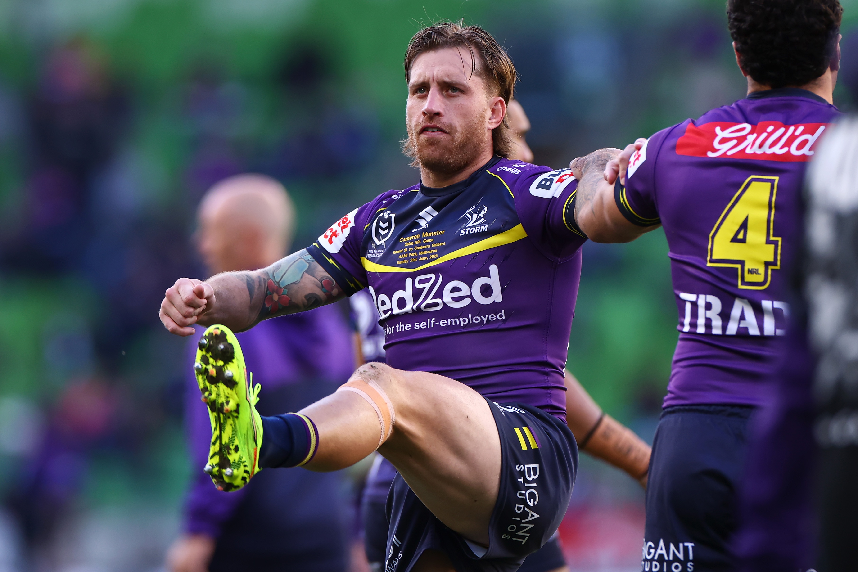Munster's knee surgery deals major blow to Storm's NRL finals push
