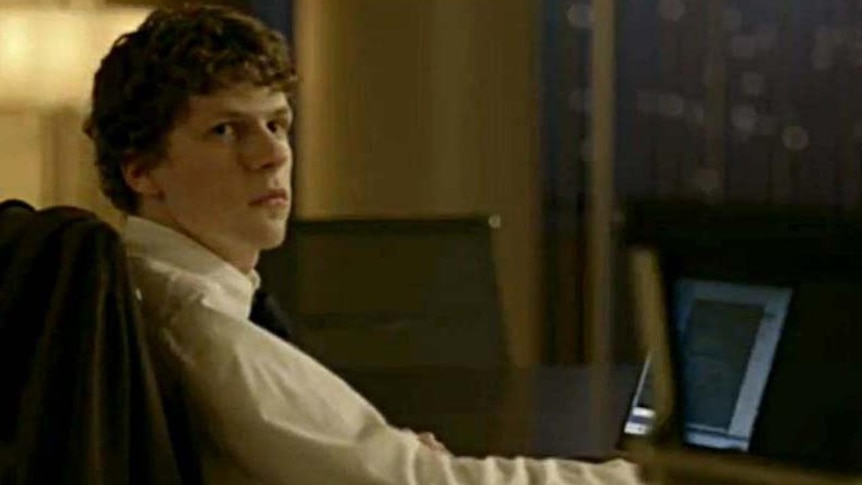 Jesse Eisenberg stars in a scene from the movie, The Social Network (www.youtube.com)