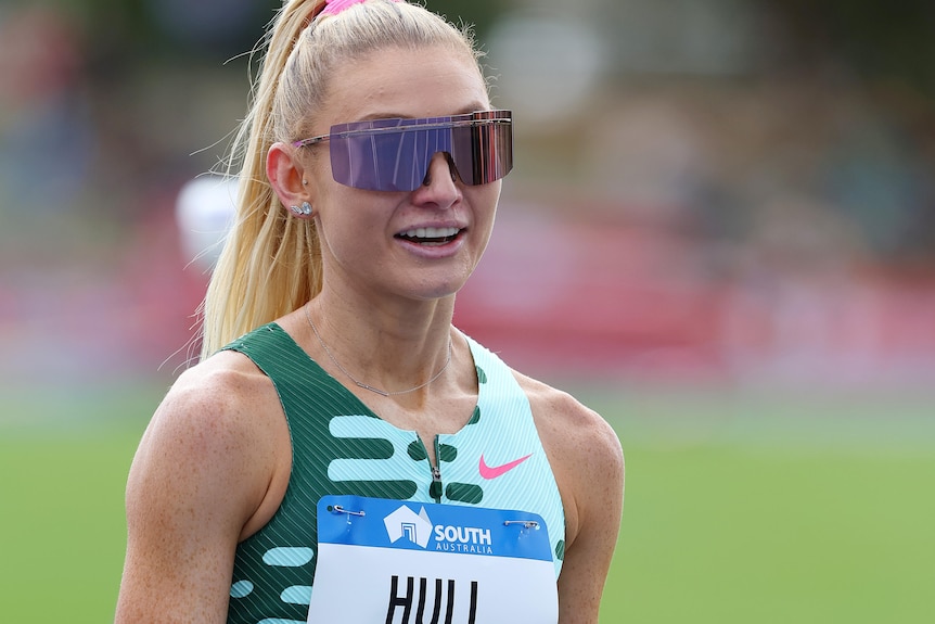 Jess Hull smiles