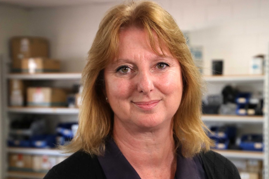 York business manager Sue Reed in her air-conditioning factory