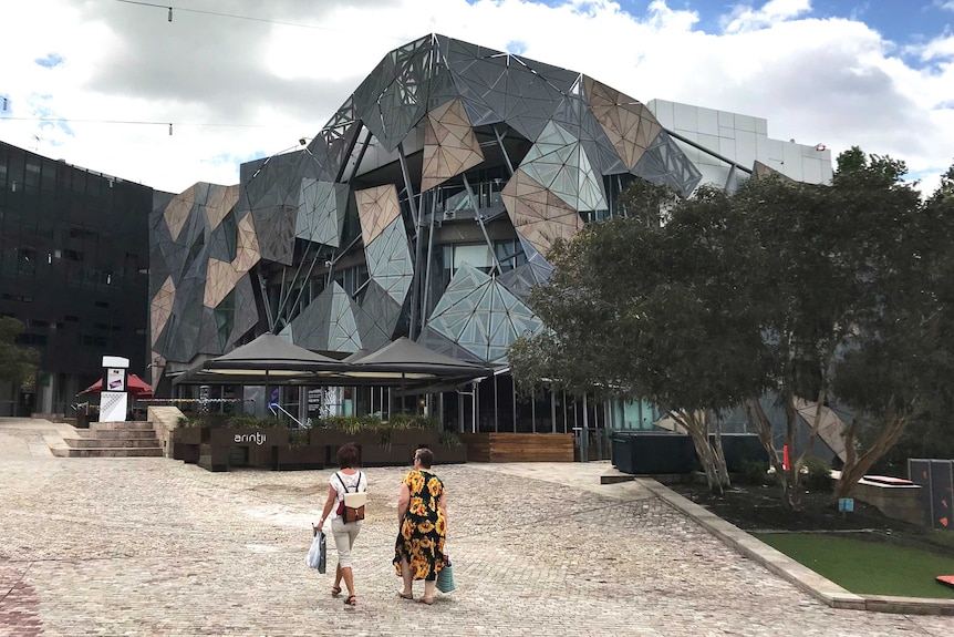 Federation Square's southern building.
