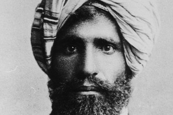 Bejah Dervish, a cameleer who arrived in Fremantle, WA in the 1890s