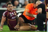 Maroons' Corey Parker suffers leg injury