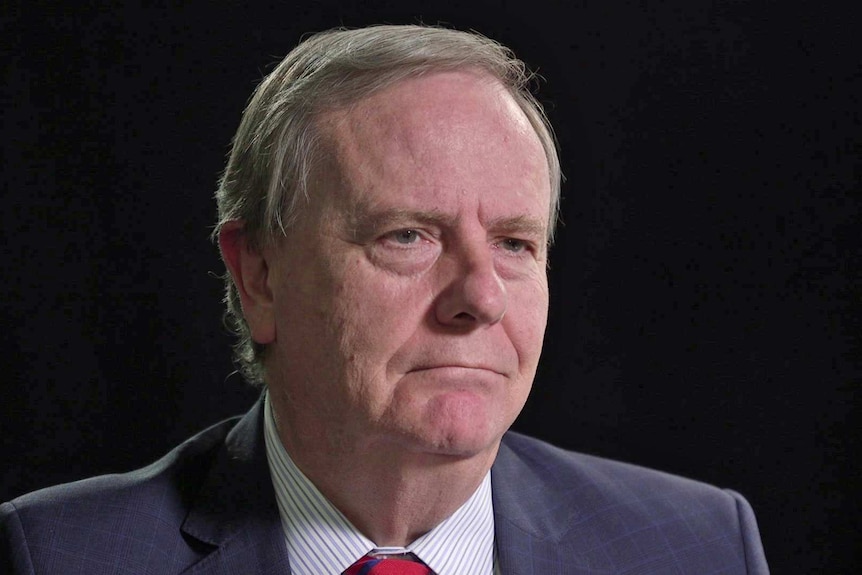 Former Treasurer Peter Costello. Interviewed by 7.30, April 2019