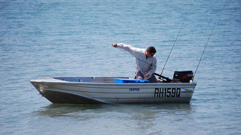 recreational fisherman, Darwin Harbour