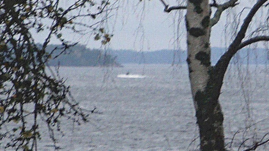 Foreign underwater activity off Stockholm