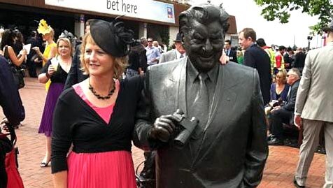 Bart proves popular at Flemington race track on Melbourne Cup day.