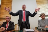 Malcolm Turnbull at the Coalition partyroom meeting, July 18, 2016