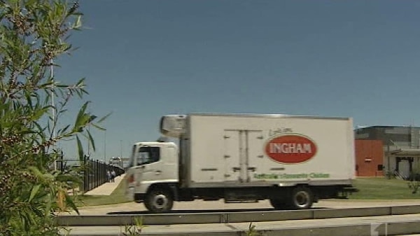 Ingham's poultry truck