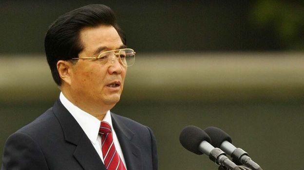 Mr Hu says his country will vigorously develop renewable energy.