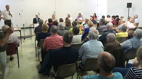 A public forum at a Blackwood church