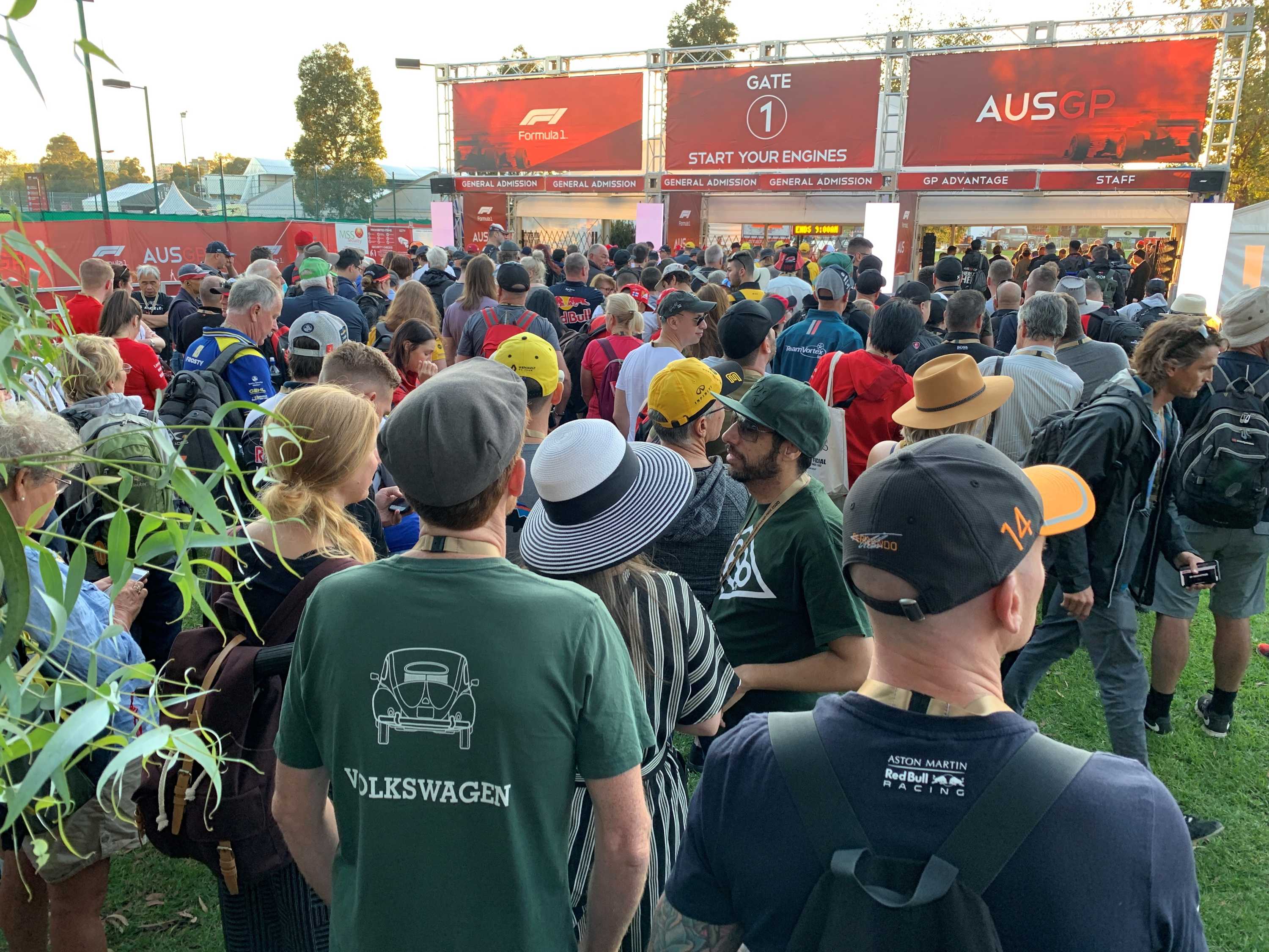 f1 melbourne general admission