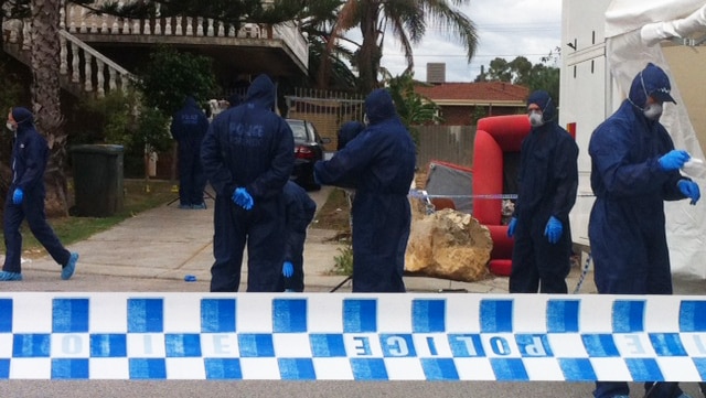 Police at scene of Girrawheen murder