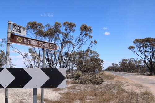 Road near where four people killed in Esperance bushfire
