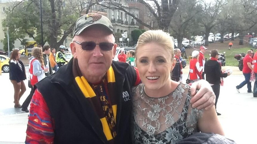 Peter Walsh and Sally Pearson