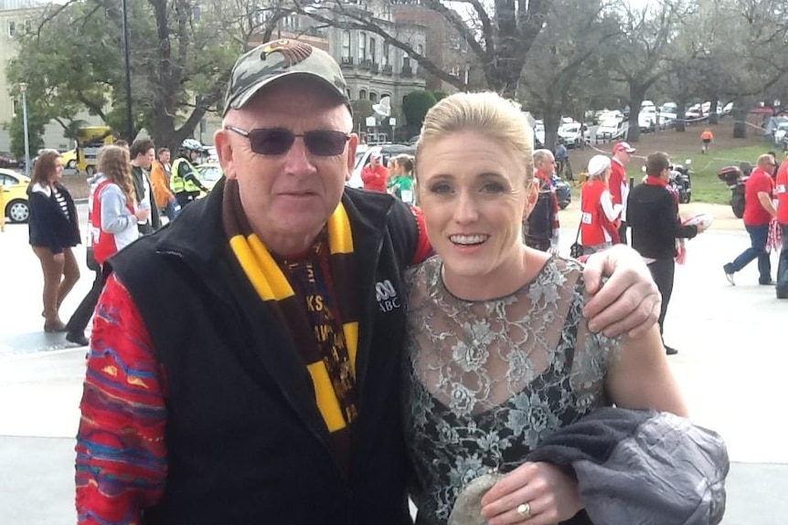 Peter Walsh and Sally Pearson