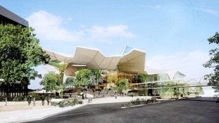 An artist's impression of the $155 million entertainment precinct proposed for Cairns