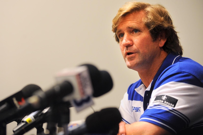 Trial victory ... Des Hasler (File photo, AAP: Dean Lewins)