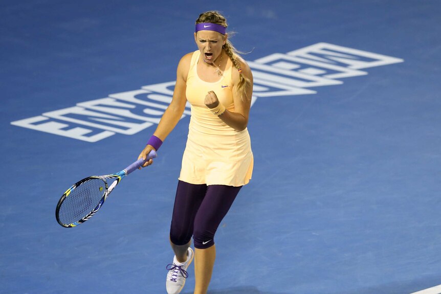 Azarenka tastes victory in Open final