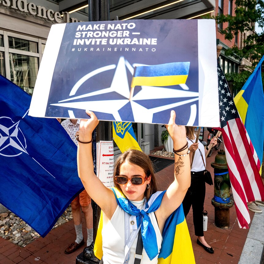 NATO proteste