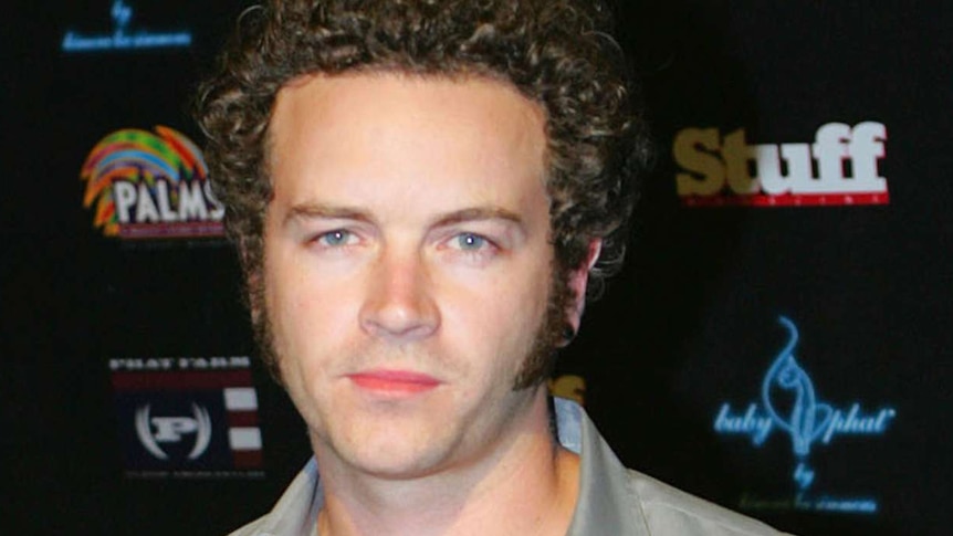 actor Danny Masterson poses on the red carpet in 2005.