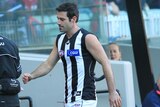 Collingwood's Alan Didak injured his groin in the Queen's Birthday game against the Demons.