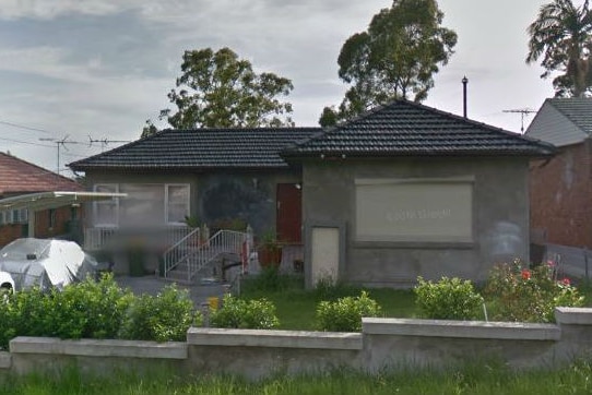 The Google street view of a grey home in a Sydney suburb.