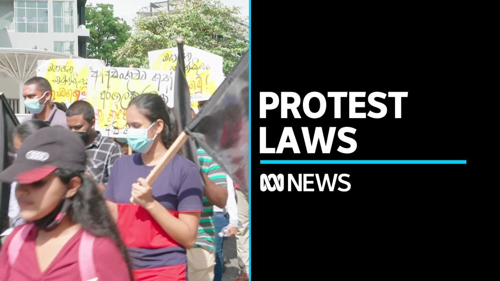 Sri Lanka students protest in Colombo - ABC News