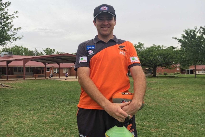 Coach Benjamin Walsh from AFL Riverina says the refugee program has been rewarding for those running it.