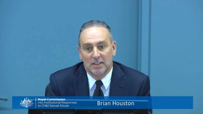 Hillsong leader Brian Houston at the Royal Commission into Child Sexual Abuse.