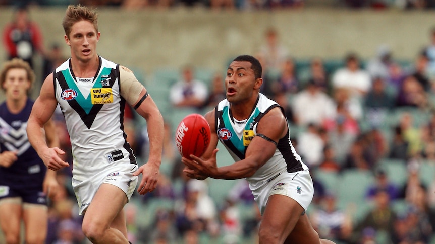 Port Adelaide coach Matthew Primus says David Rodan was dropped because he didn't win enough ball.