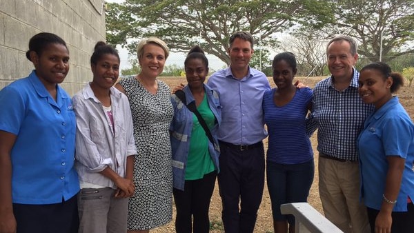 Bill Shorten in PNG