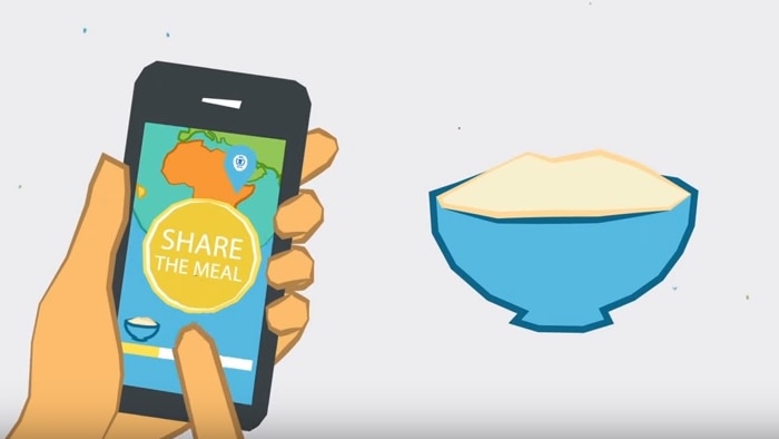 Share the Meal app