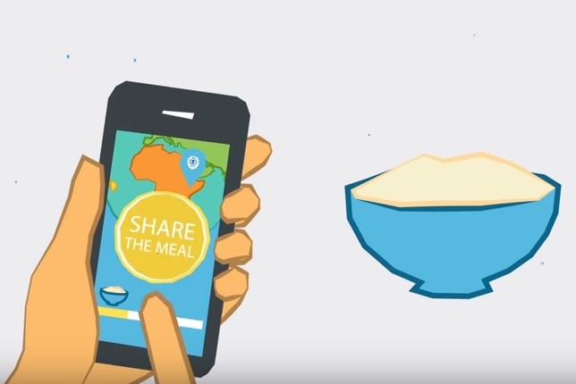 Share the Meal app