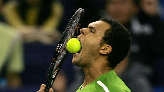 Tough to swallow ... Jo-Wilfried Tsonga bowed out in the second round. (file photo)