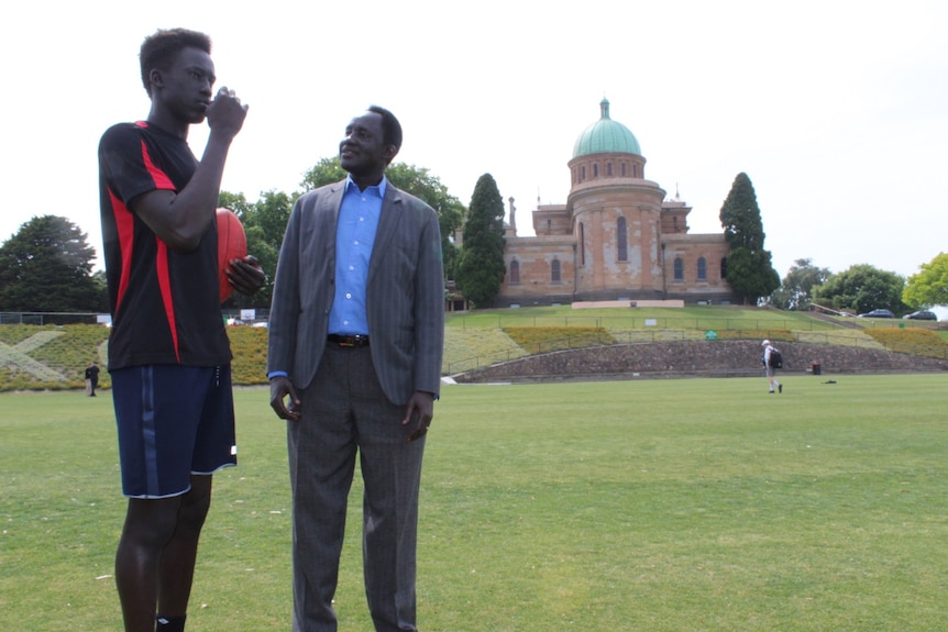 Stephen Riek at Xavier College in Melbourne