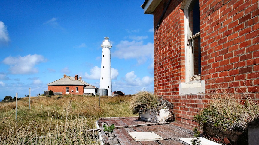 The Tasman Island quarters fell into disrepair when keepers no longer lived there.