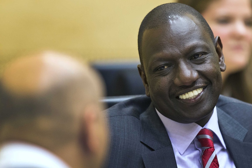 Kenya's William Ruto appears in ICC courtroom