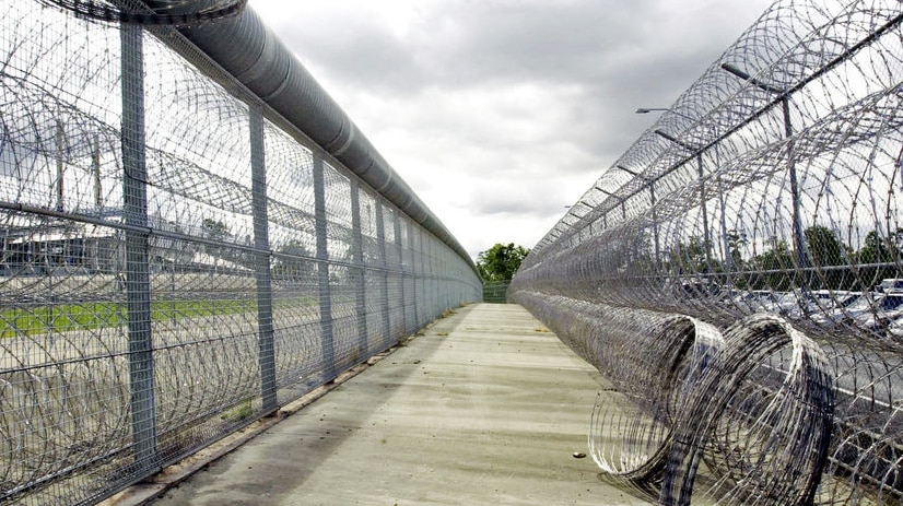 Wacol prison perimeter fence