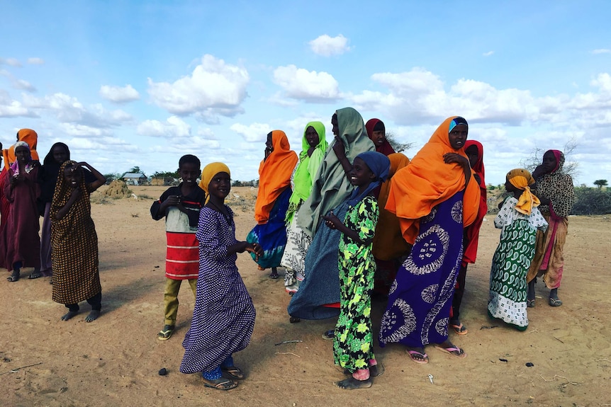 Refugees in Kenya in a still from Ai Weiwei's new film Human Flow